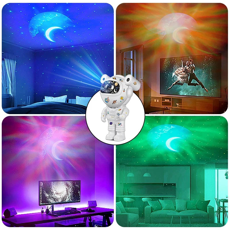 Astronaut Star Galaxy Projector Light