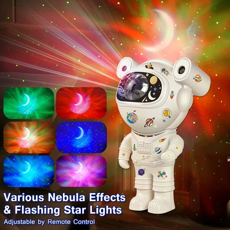 Astronaut Star Galaxy Projector Light